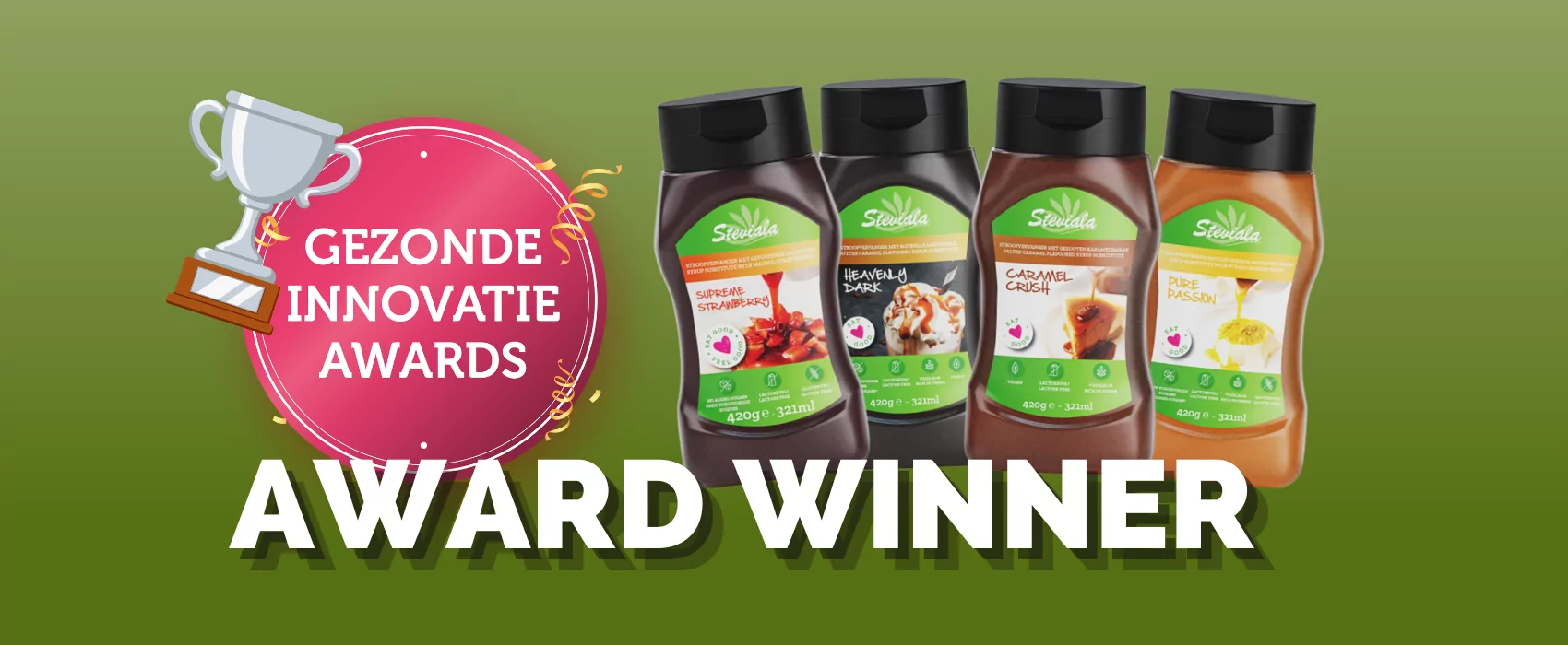 Steviala bekroond bij de Gezonde Innovatie Awards!