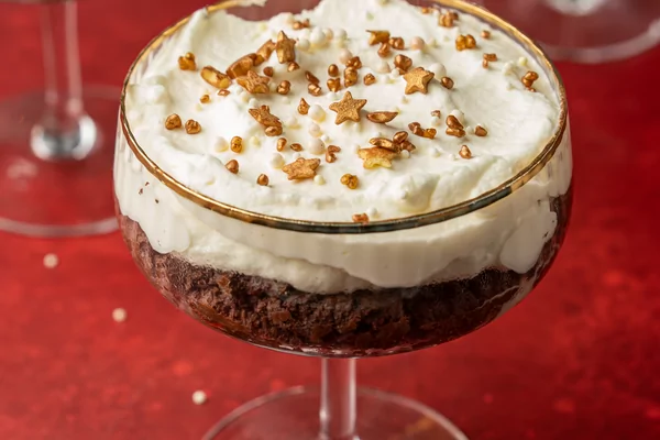 Champagne chocolade mousse