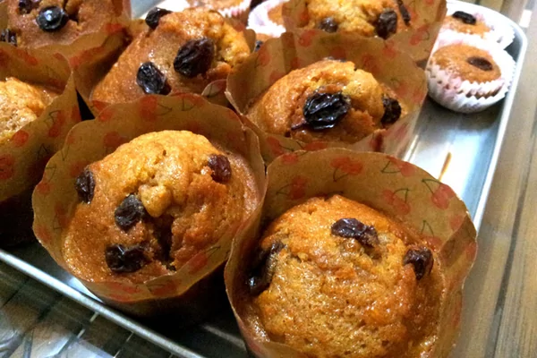 Sugarfree apple pie muffins