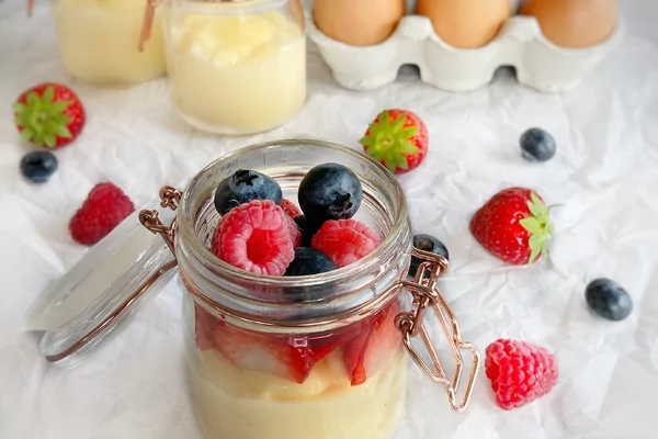 Koolhydraatarme vanille pudding