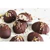 Lowcarb Easter eggs with cheesecake filling