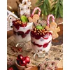 Sugarfree triffle with cherries