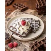 Sugarfree chocolate waffles