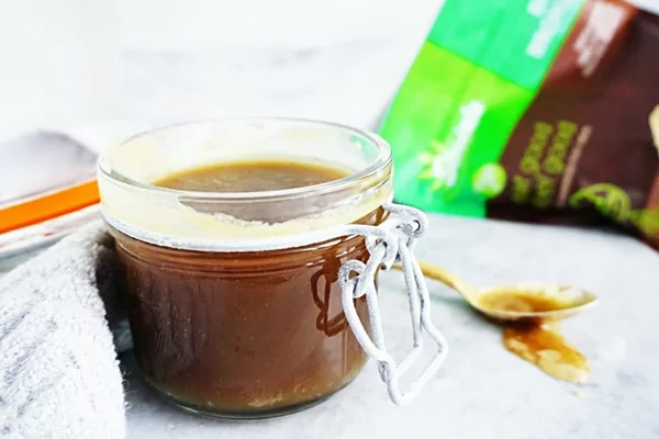 Suikervrije karamelsaus