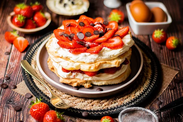 Koolhydraatarme Pavlova