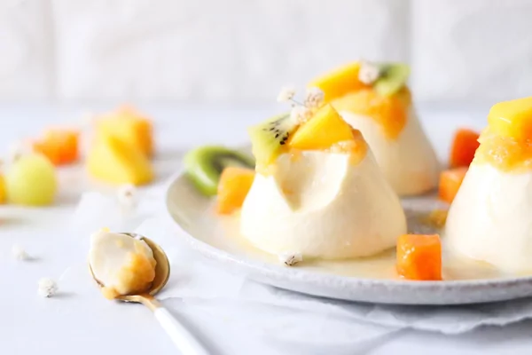 Koolhydraatarme panna cotta met 3 variaties