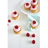 Suikervrije en koolhydraatarme frambozen cheesecakejes