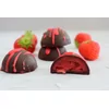Sugarfree chocolate bonbons with strawberry