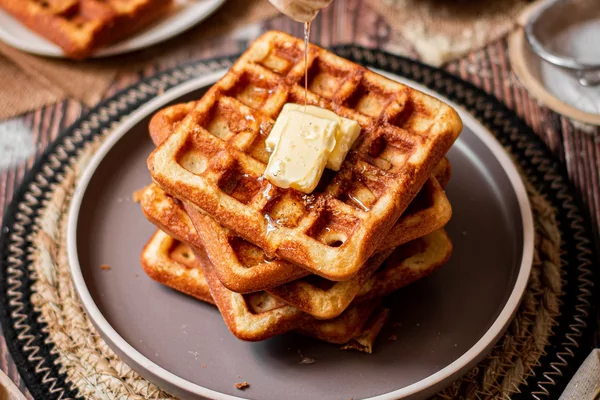 Koolhydraatarme vanille wafels 