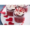 Koolhydraatarme Red Velvet cupcakes